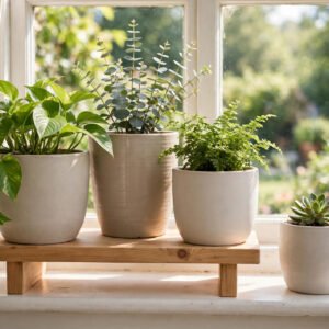 Ceramic Plant Pot Set