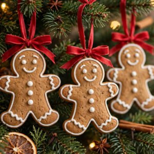 Gingerbread Man Ornaments (12-Pack)